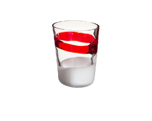 Bicchiere acqua bora vetro di murano collezione 2014 italia