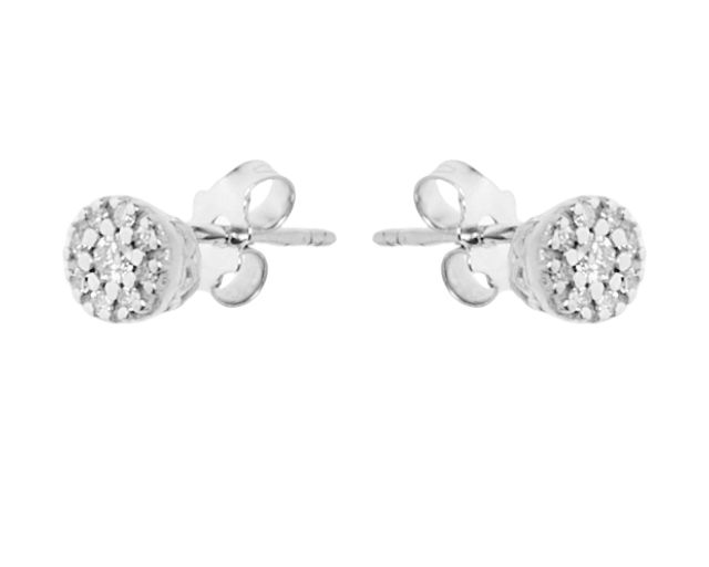 Earrings gold 750‰ with diamonds