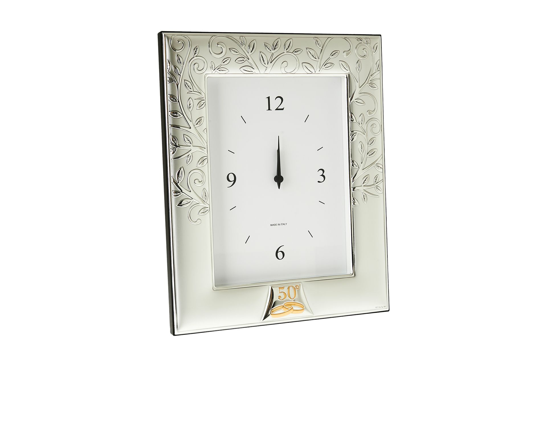 Alarm Clock 50 Anniversary Bilaminated Silver Selezione Zanolli 181606 4456574orl