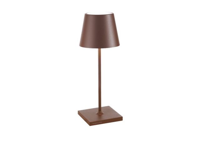 Table lamp poldina pro mini corten
