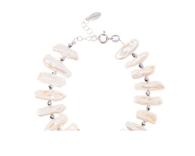 Bracelet Silver With White Pearl Selezione Zanolli 177964 726br2678