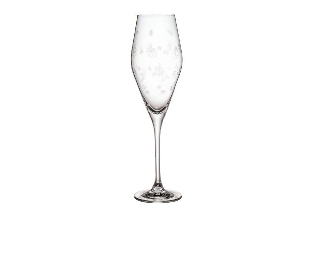 Champagne flute toy's delight crystal 2 pieces