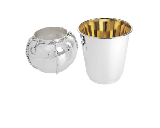 Glass Tappo Silver Gold Interior Selezione Zanolli 143360 521bicc
