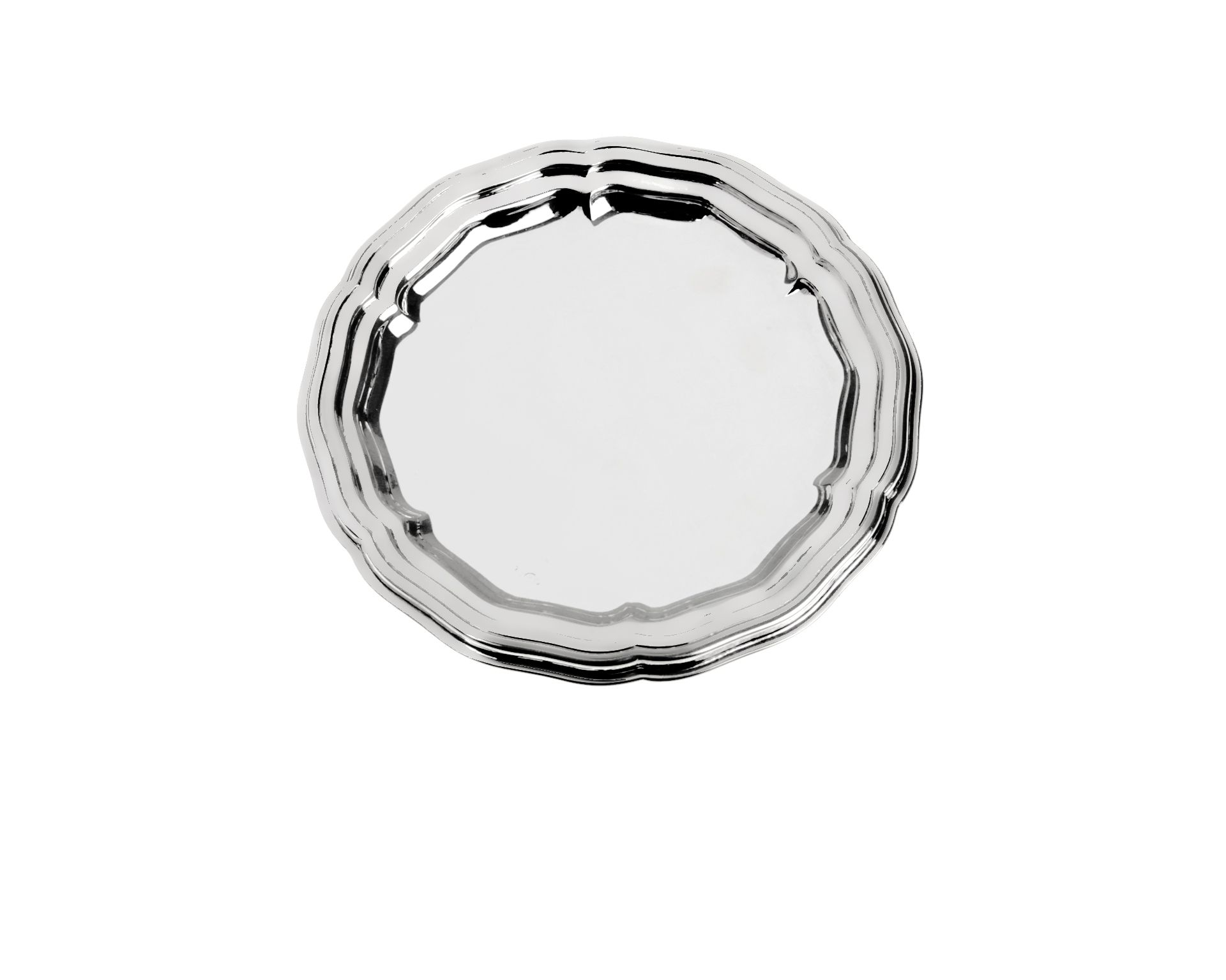 Sottobicchiere Silver Plated In Stile Settecento Selezione Zanolli