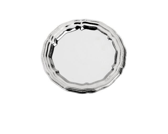 Coaster silver plated in 700 style