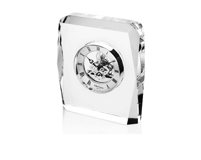 Orologio da tavolo cristallo con movimento a vista