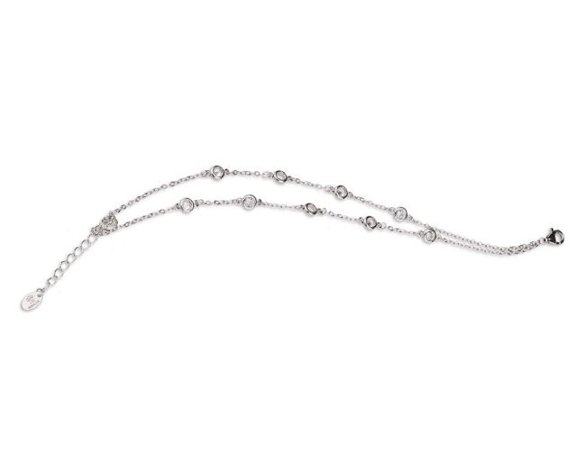 Bracciale argento con cubic zirconia