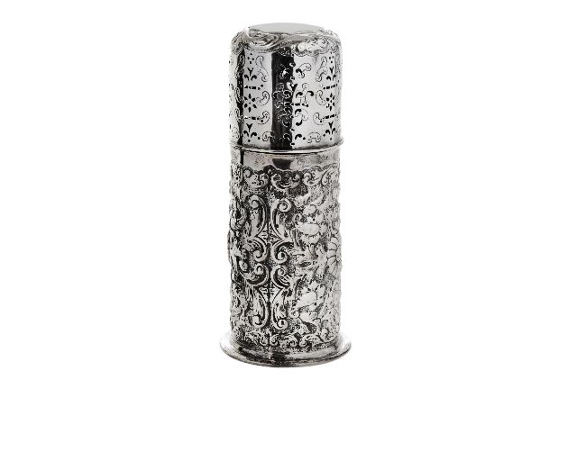 Sugar castor silver chester (gb) 1902-1903