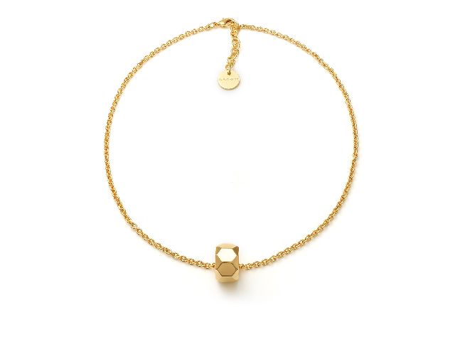Necklace classica in gilded bronze