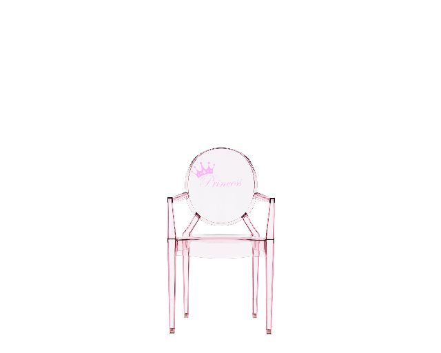 Chair Lou Lou Ghost Pink Its A Girl Kartell