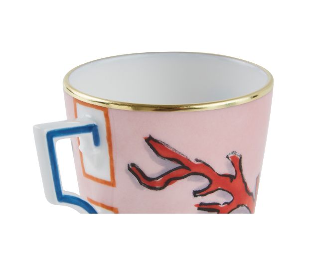Coffe Cup Set Il Viaggio Di Nettuno Porcelain 2 Pieces With Saucer Richard Ginori 161774 F10100x9177genb40