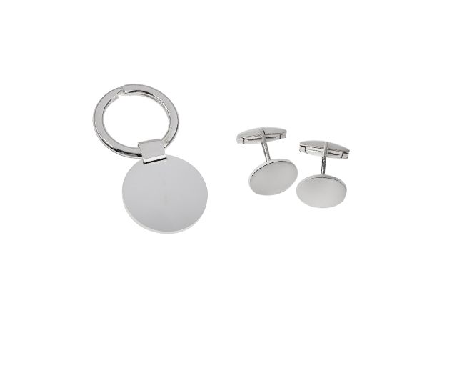 Set Portachiavi E Gemelli Argento Selezione Zanolli 166157 2vsetpapa