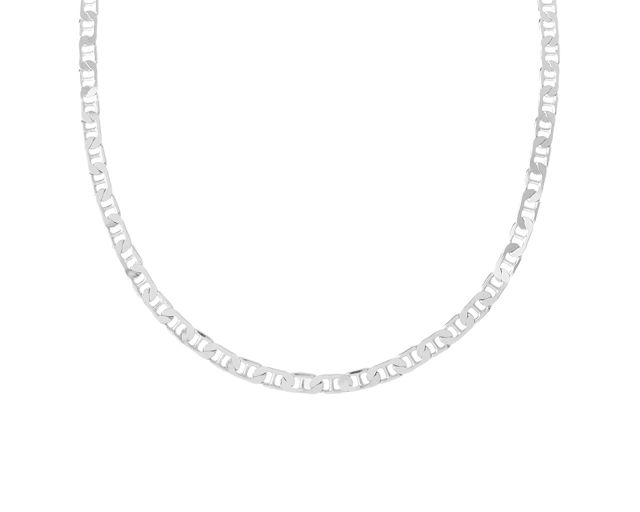 Collana traversino argento