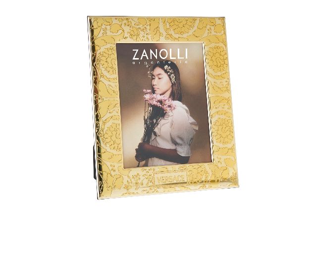 Picture frame frames bilaminated silver gold