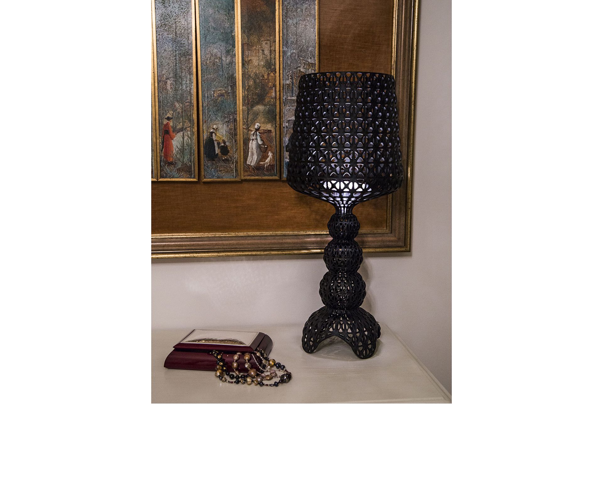 Lamp Mini Kabuki Black Kartell