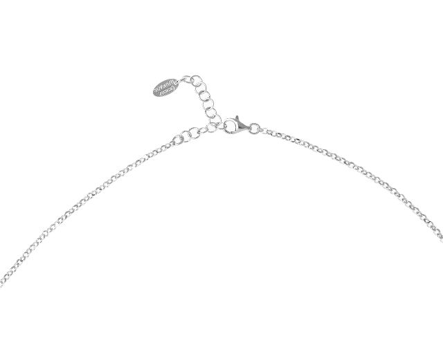 Necklace Dancing Names Silver With G Letter Pendant In Cubic Zirconia Sovrani 176444 814j050g