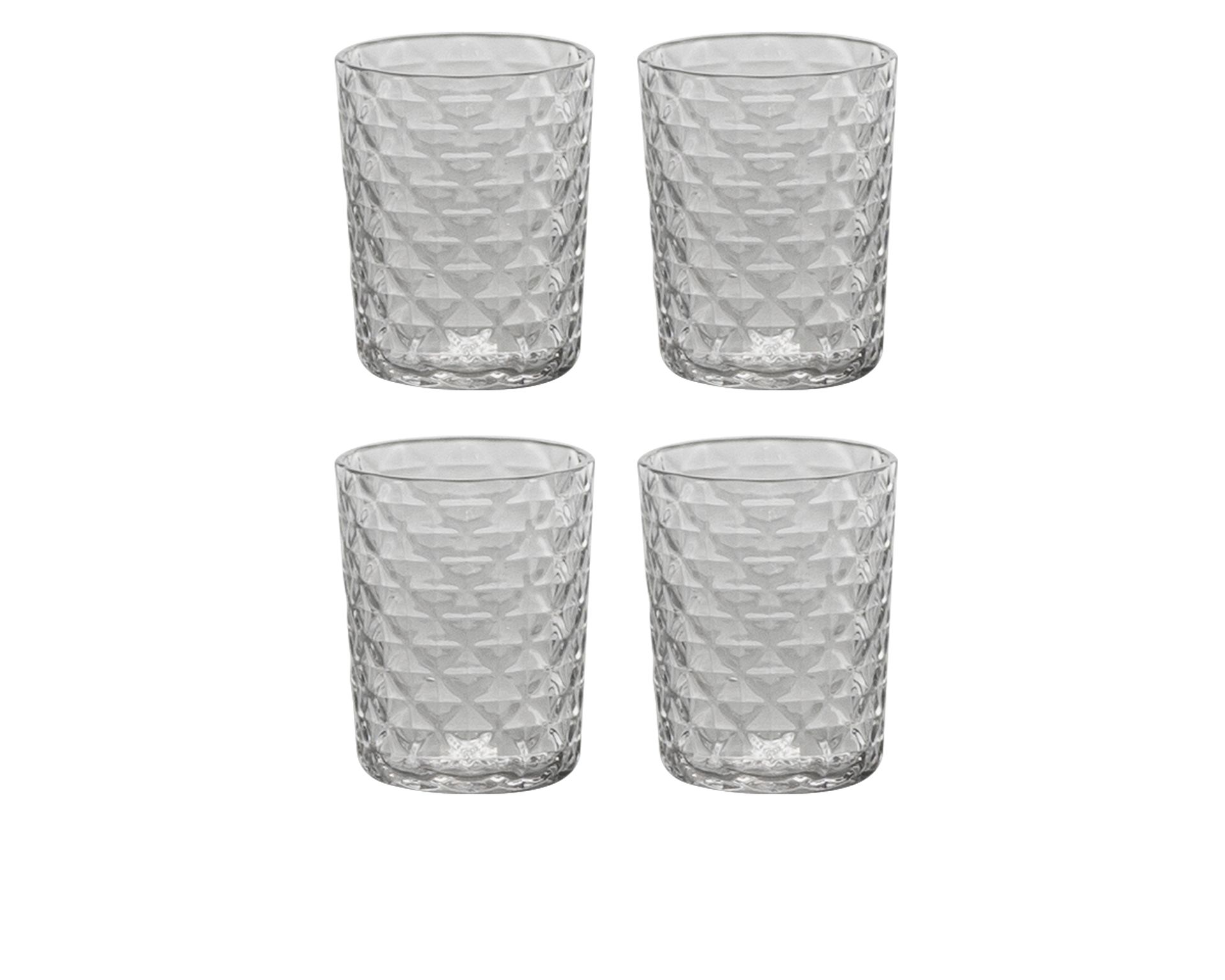 Bicchiere Tumbler Shot Veneziano Mixology 4 Pezzi Zafferano 186660 978vn01300