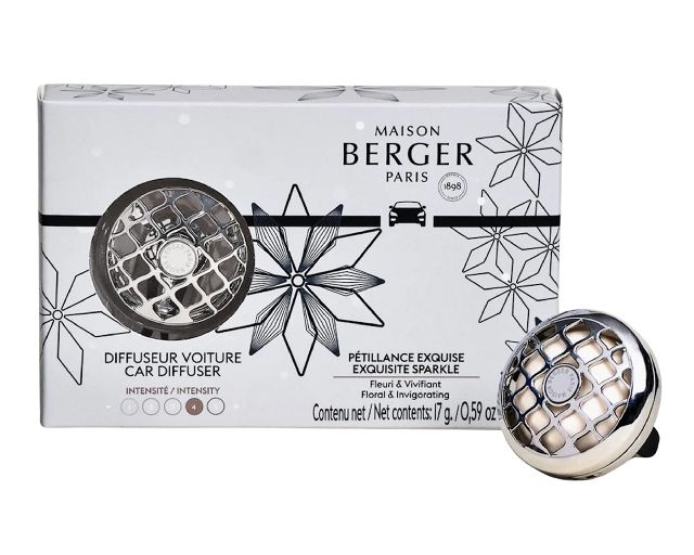Car diffuser rosalie with petillance exquise refill