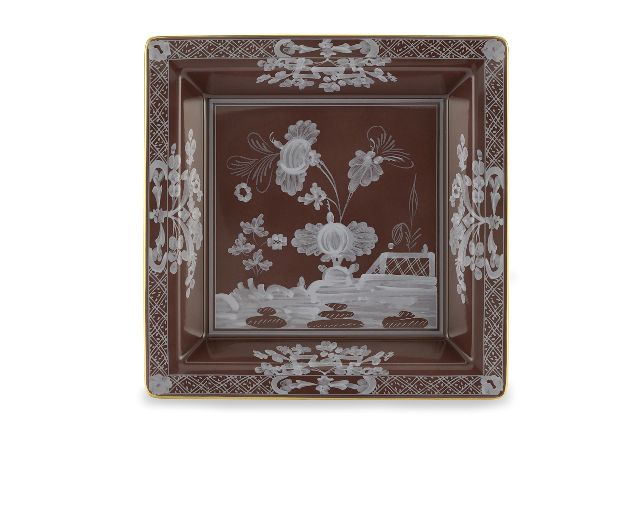 Valet tray oriente italiano castagn porcelain
