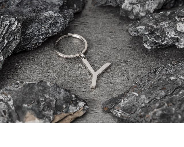 Keychain Silver Y Letter Selezione Zanolli 10969 2vpcy