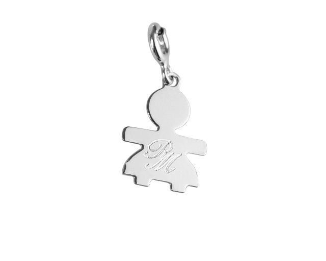 Ciondolo Bimba Argento Selezione Zanolli 126940 5897137bia