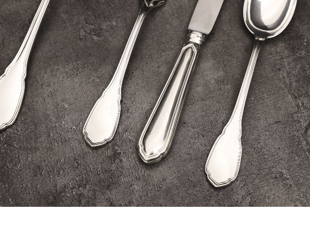 Cutlery Set Silver Zanolli Vintage 174379 Us0004662