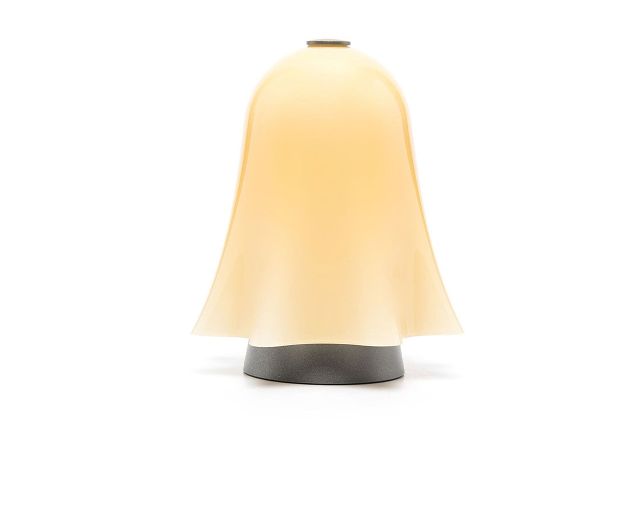 Lampada Da Tavolo Fantasmino Vetro Di Murano Ricaricabile Ambra Venini 174991 93184760aa