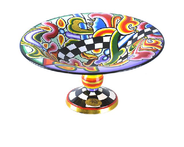 Bowl m hand painted