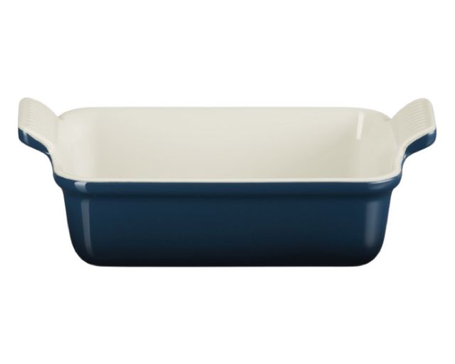 Rectangular dish tradition stoneware nuit