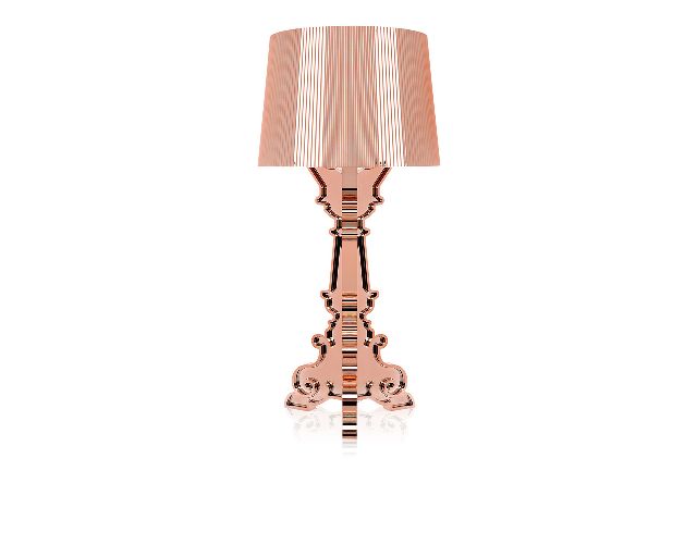 Table lamp bourgie copper