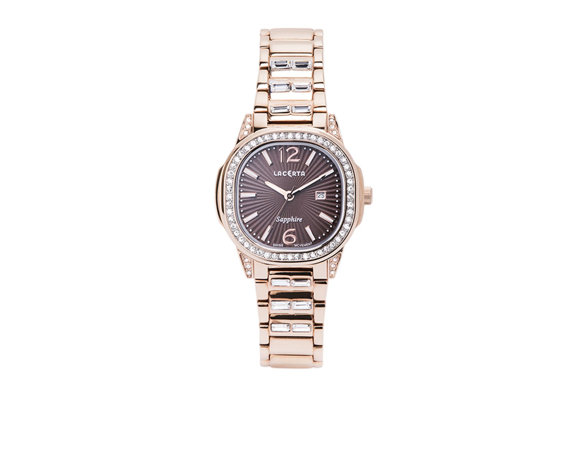Orologio Da Polso Donna Divine Acciaio Con Zirconi Lacerta 178706 888lc204