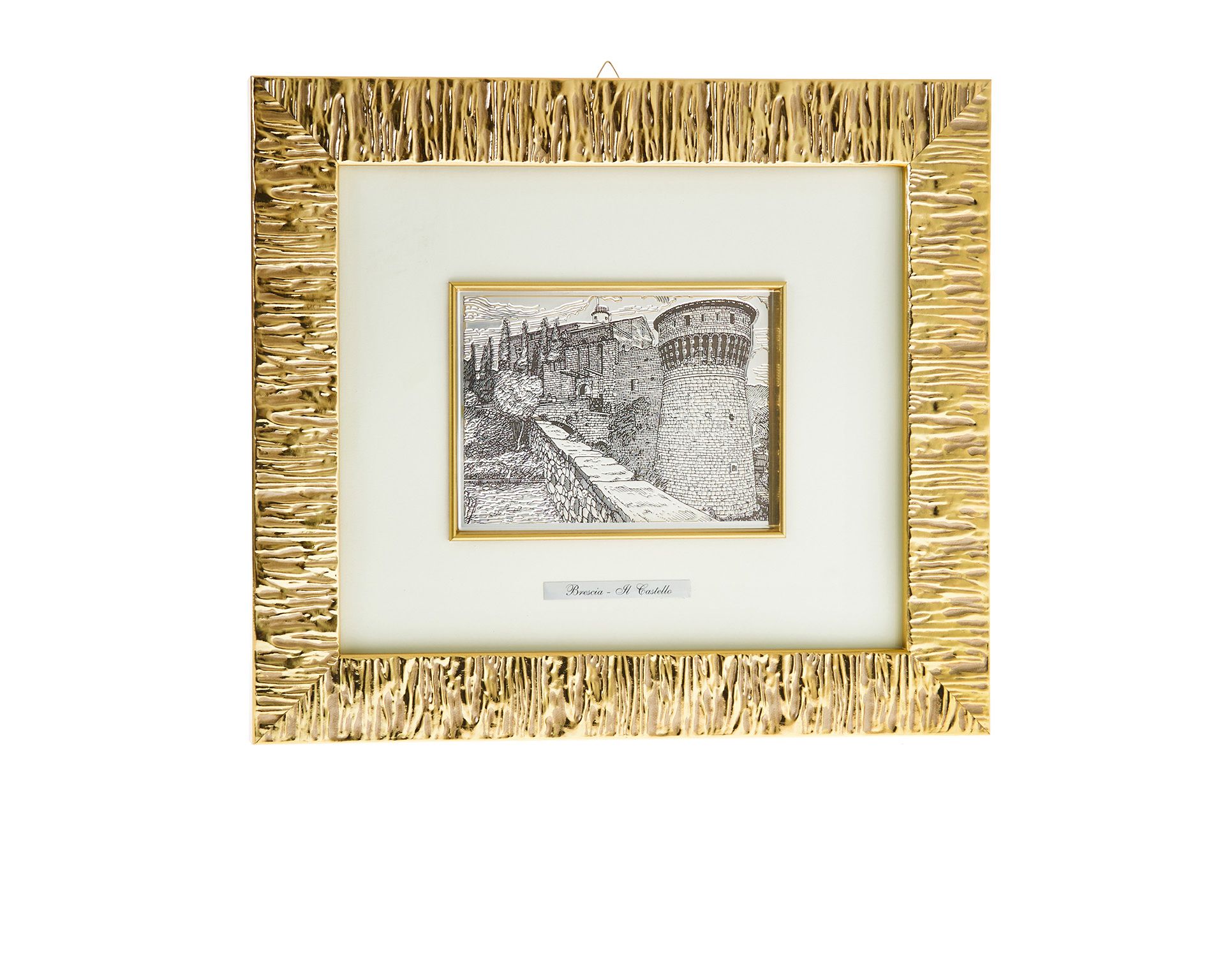 Quadro Castello Di Brescia Argento Selezione Zanolli 176130 700506c
