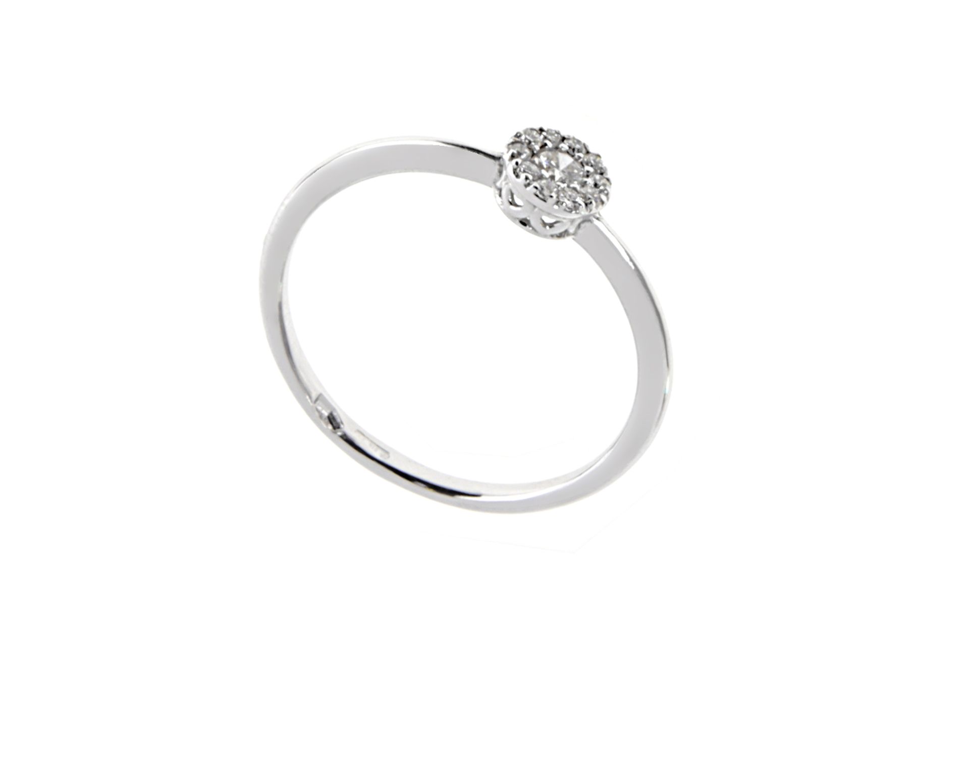 Ring Gold 750 With Diamonds Selezione Zanolli