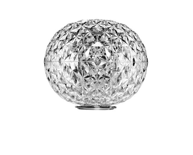 Table lamp planet transparent