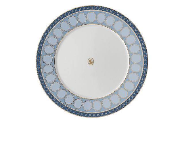 Dinner plate signum azure porcelain