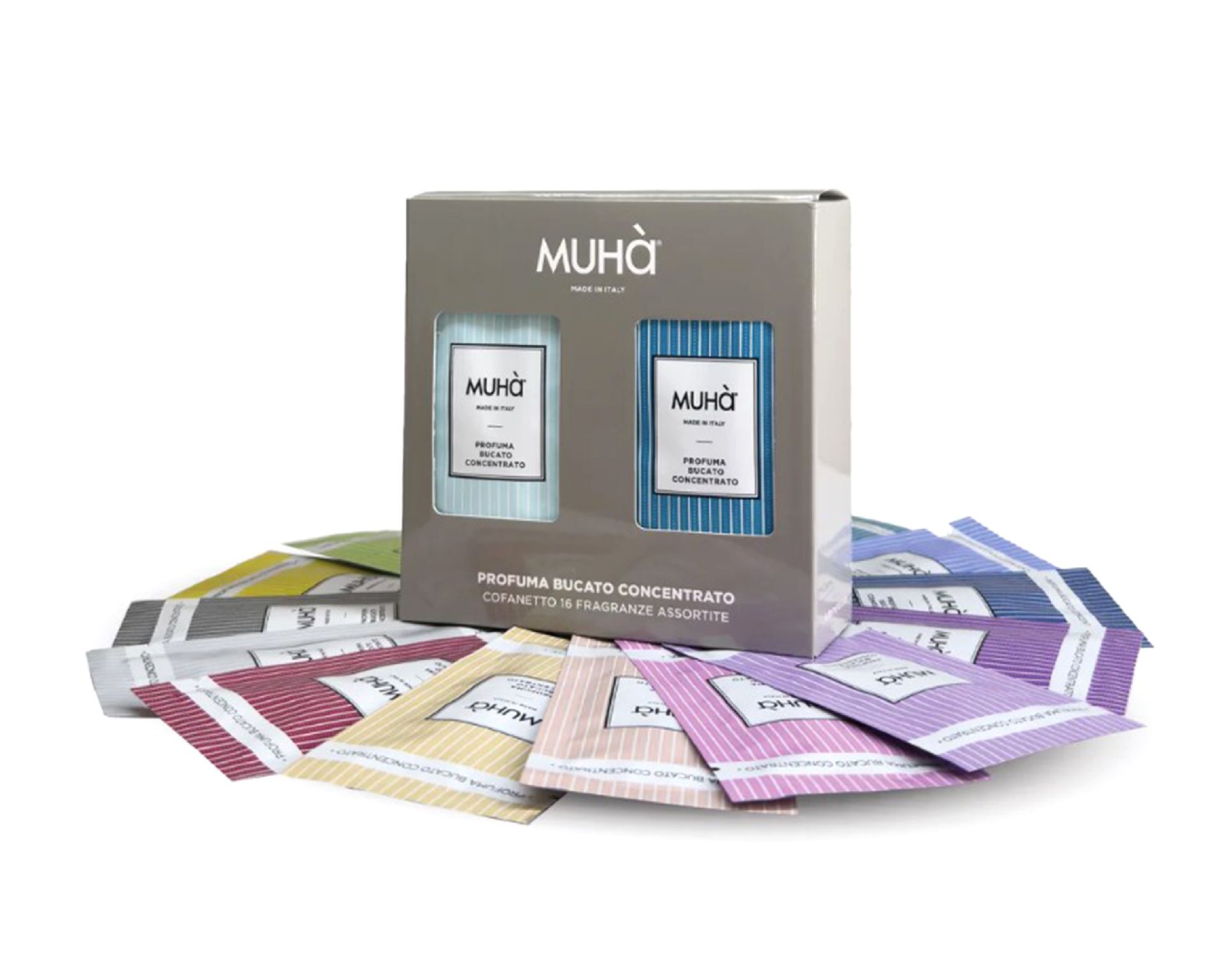 Kit Profuma Bucato 16 Buste Assortite Muha 187351 979tskit16