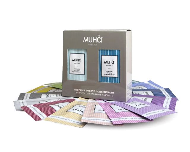 Kit profuma bucato 16 buste assortite