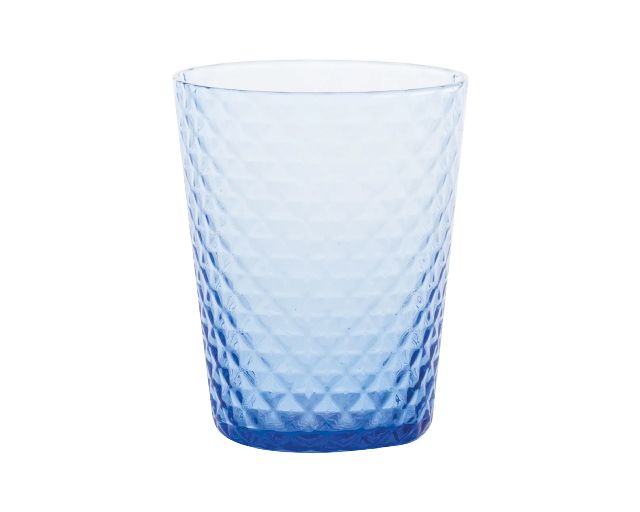 Tumbler glass isolano blue