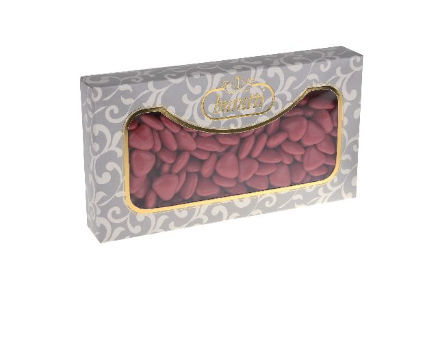 Confetti cuore cioccolato rosso in confezione da 1 kg