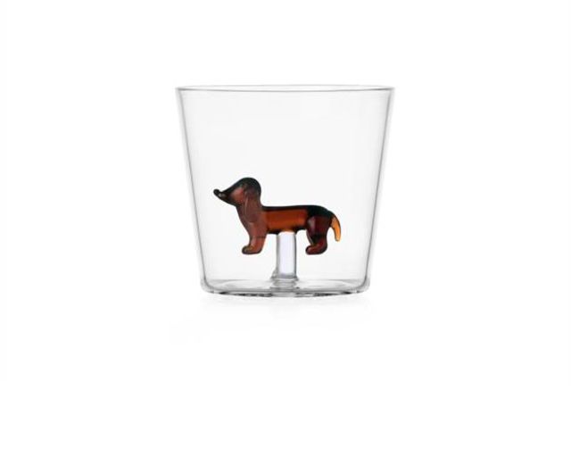 Bicchiere tumbler dogs bassotto