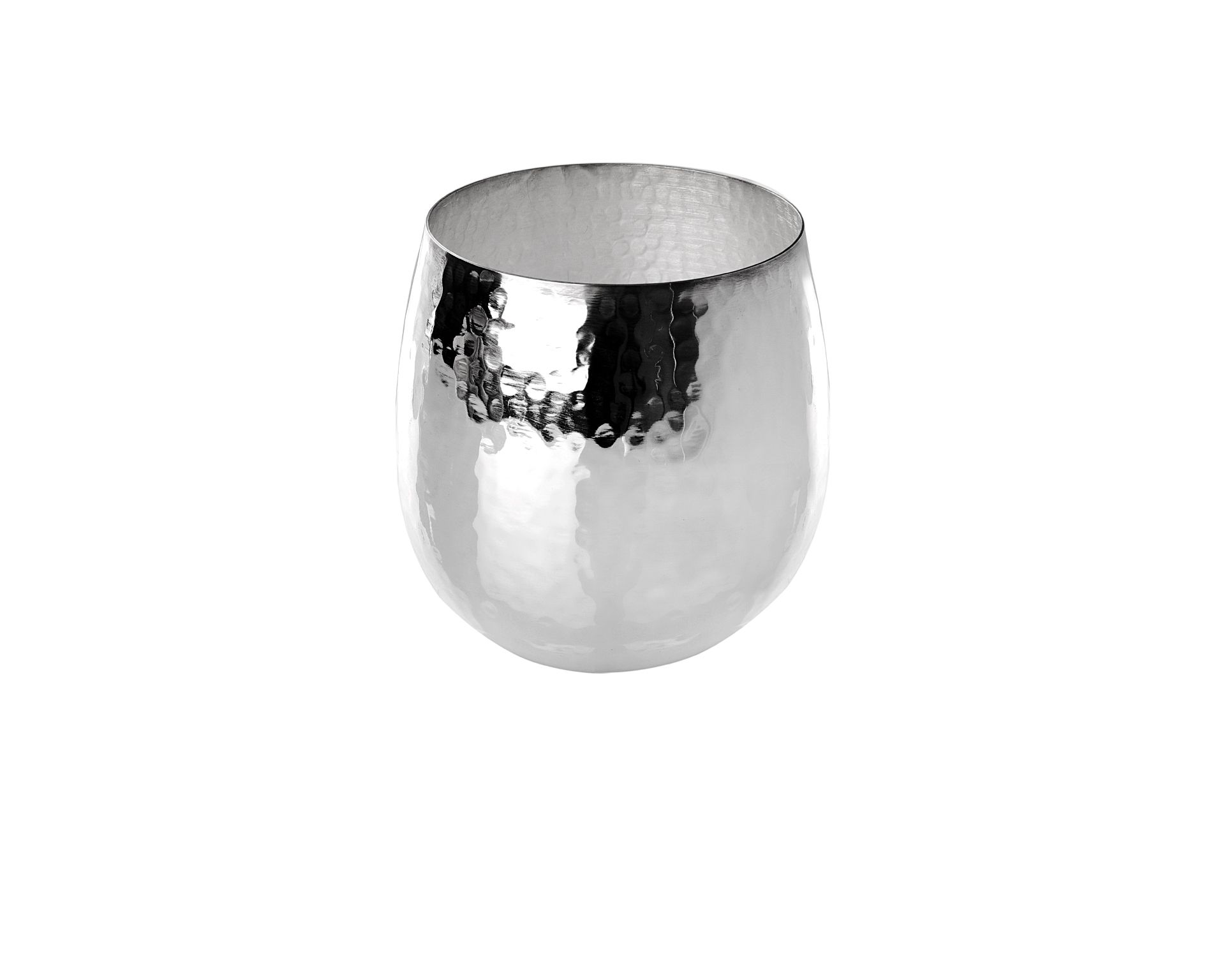 Water Glass Trilaminated Silver Selezione Zanolli 134307 624bgt01