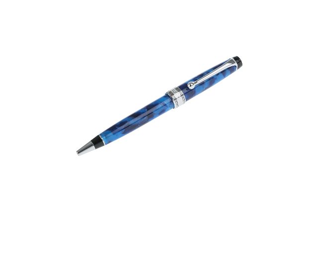 Penna A Sfera Optima Auroloide Blu Screziato Aurora 162145 877998cba