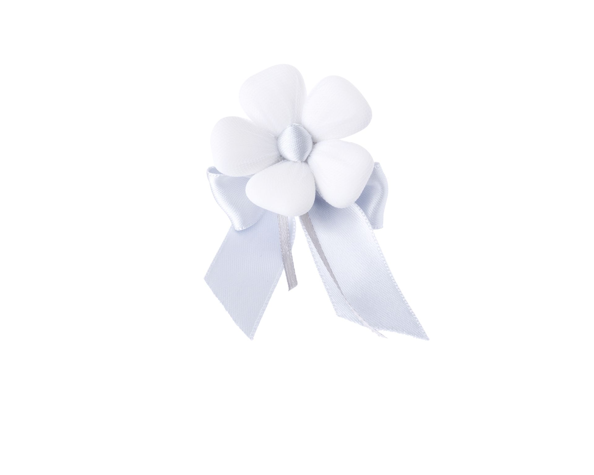 Favor With Grey Satin Bow Selezione Zanolli 170077 C22ngr002