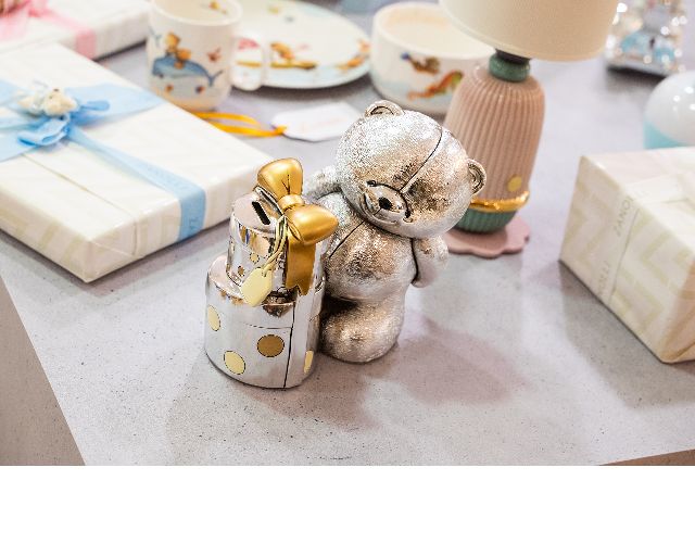Teddy Bear Money Bank Forever Friends With Gifts Selezione Zanolli 131644 875ff0322