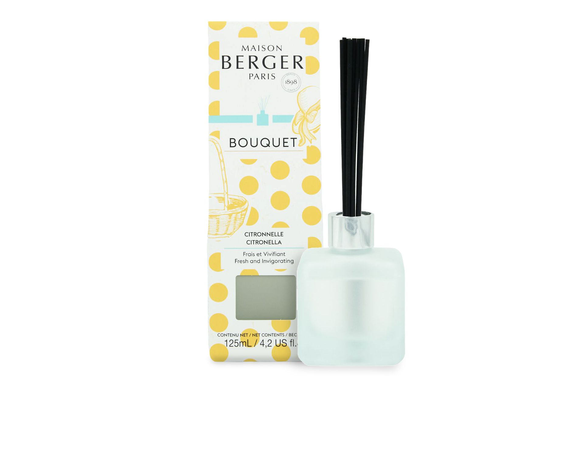 Scented Bouquet Cube Citronella Maison Berger Paris