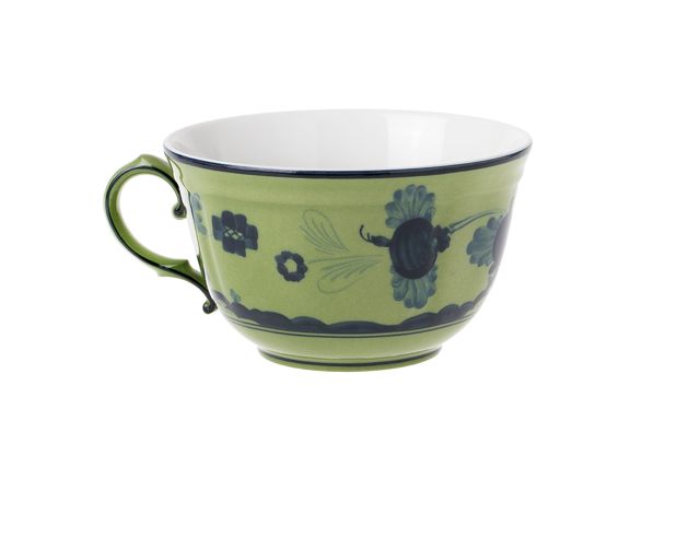 Tea cup oriente italiano malachi porcelain