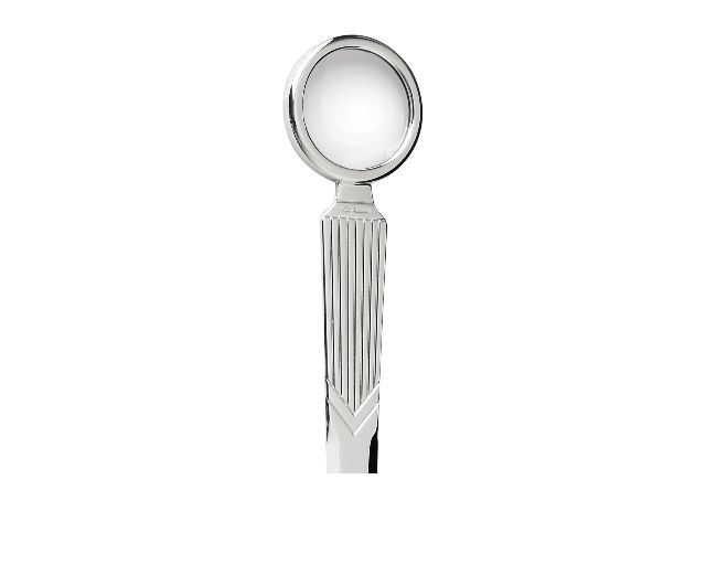 Paper Knife Silver With Magnifying Glass Selezione Zanolli