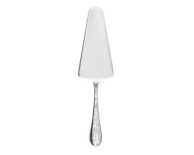 Idea regalo natale pala torta toy's delight cutlery acciaio