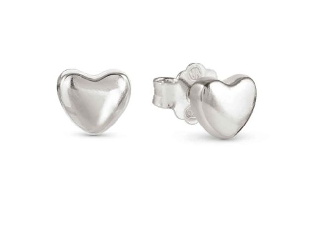 Orecchini armonica argento cuore