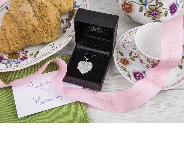 Ciondolo Portafoto Cuore Argento Selezione Zanolli 138608 611ci00110